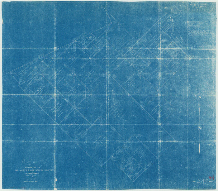 63728, San Jacinto County Working Sketch 15, General Map Collection