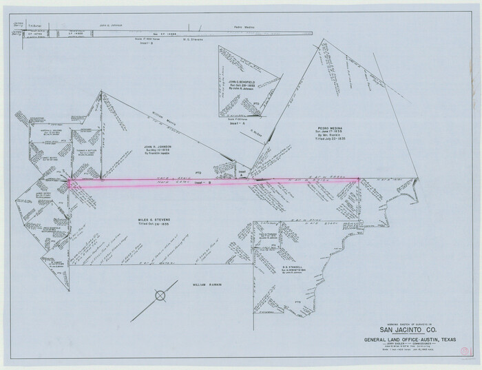 63750, San Jacinto County Working Sketch 37, General Map Collection