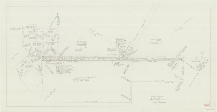 63755, San Jacinto County Working Sketch 42a, General Map Collection