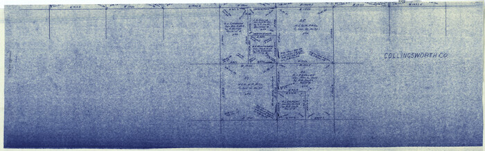 63762, Collingsworth County Working Sketch 2, General Map Collection