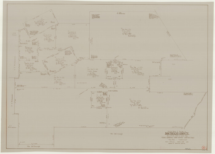 63786, San Patricio County Working Sketch 24, General Map Collection