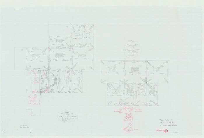 63802, San Saba County Working Sketch 14, General Map Collection