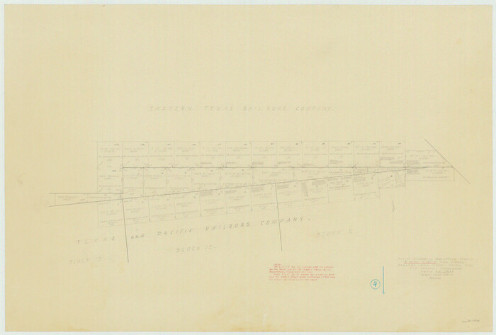 63844, Shackelford County Working Sketch 4, General Map Collection