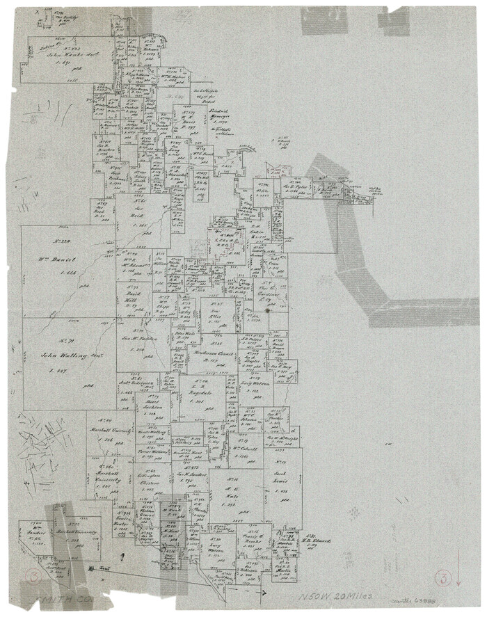 63888, Smith County Working Sketch 3, General Map Collection