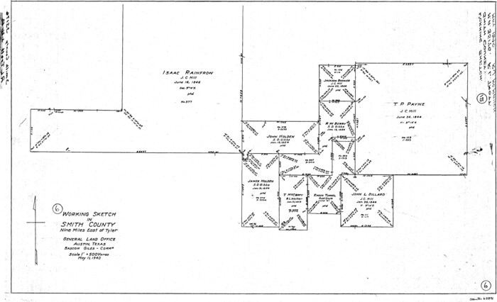 63891, Smith County Working Sketch 6, General Map Collection