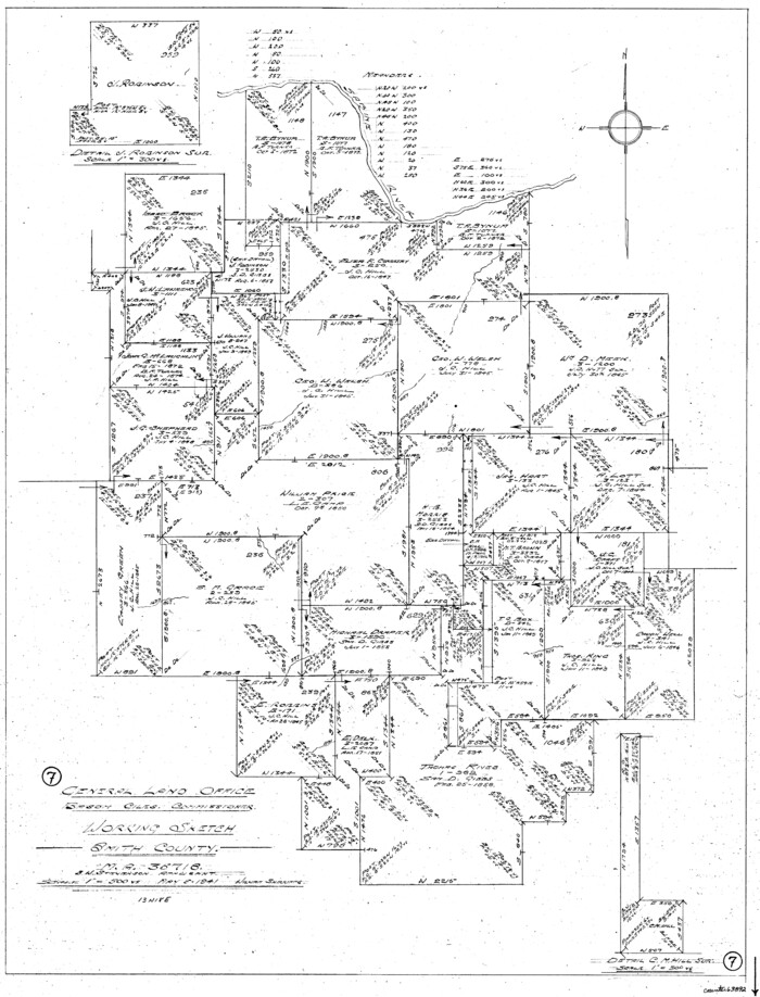 63892, Smith County Working Sketch 7, General Map Collection