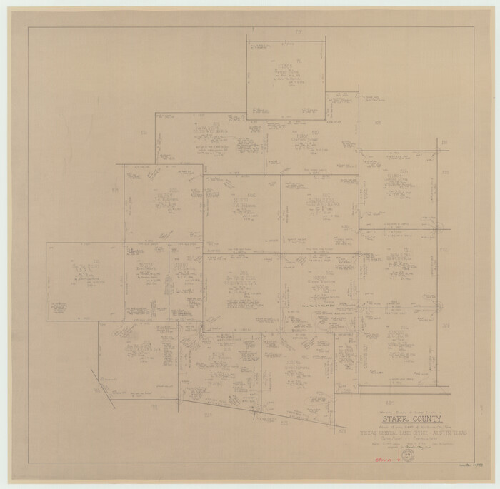 63943, Starr County Working Sketch 27, General Map Collection