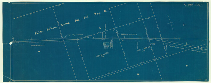 64011, [Galveston, Harrisburg & San Antonio through El Paso County], General Map Collection