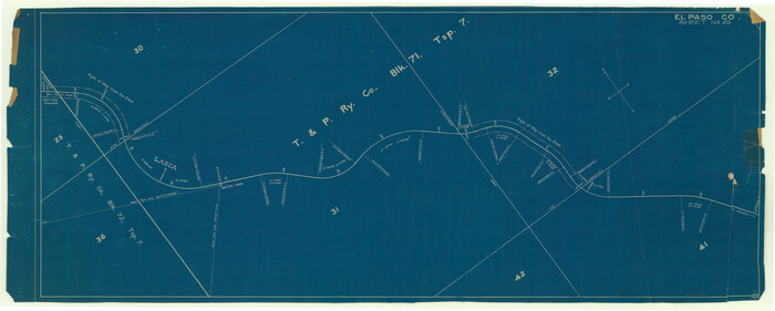 64012, [Galveston, Harrisburg & San Antonio through El Paso County], General Map Collection