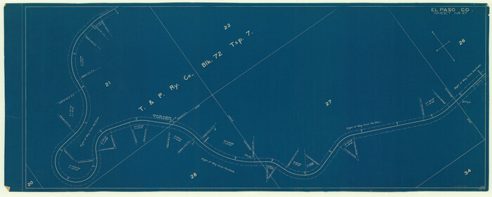 64013, [Galveston, Harrisburg & San Antonio through El Paso County], General Map Collection