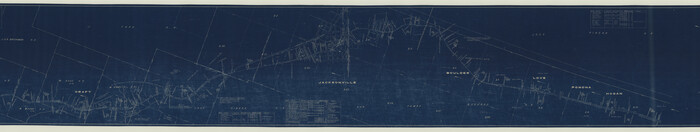 64021, [St. L. S-W. Ry. Of Texas Map of Lufkin Branch in Cherokee County Texas], General Map Collection