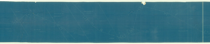 64029, [Missouri, Kansas & Texas Line Map through Bastrop County], General Map Collection