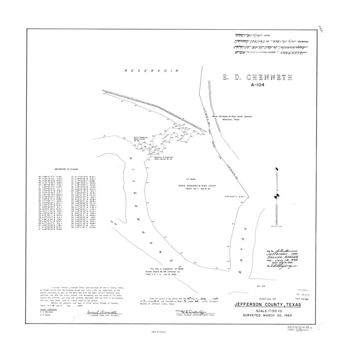 6404, Jefferson County Rolled Sketch 48A, General Map Collection