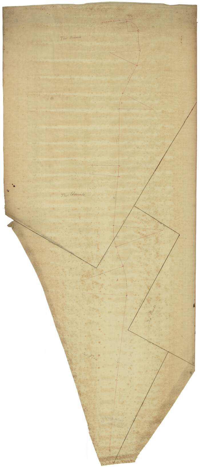 64042, [Location St. L. & S. W. R. R. Through Cherokee County], General Map Collection
