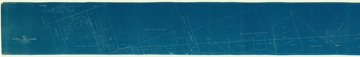 64094, Map of the Stockdale-Cuero Extension G.H. & S.A. Ry., General Map Collection