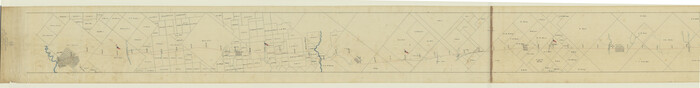 64097, [Texas & Pacific Railway, Longview to Dallas], General Map Collection