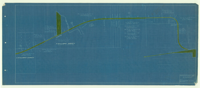 64107, [Beaumont, Sour Lake and Western Ry. Right of Way and Alignment - Frisco], General Map Collection
