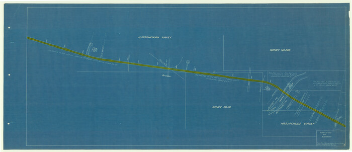 64111, [Beaumont, Sour Lake and Western Ry. Right of Way and Alignment - Frisco], General Map Collection