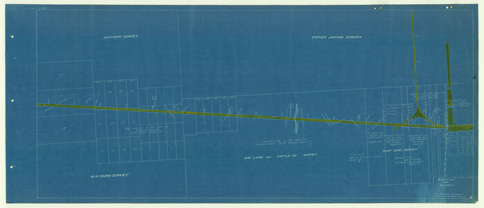 64113, [Beaumont, Sour Lake and Western Ry. Right of Way and Alignment - Frisco], General Map Collection