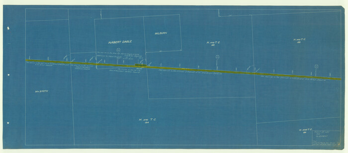 64117, [Beaumont, Sour Lake and Western Ry. Right of Way and Alignment - Frisco], General Map Collection