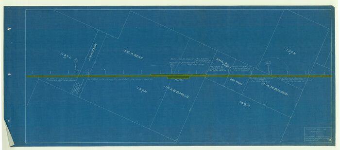 64123, [Beaumont, Sour Lake and Western Ry. Right of Way and Alignment - Frisco], General Map Collection