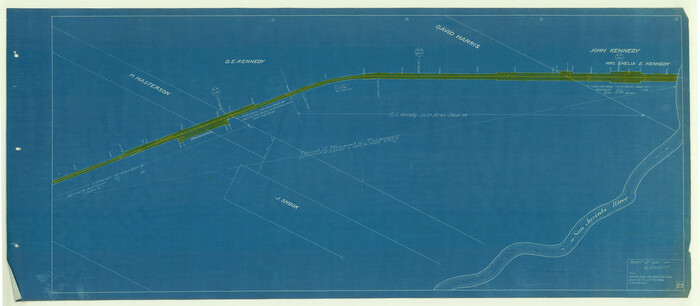 64128, [Beaumont, Sour Lake and Western Ry. Right of Way and Alignment - Frisco], General Map Collection