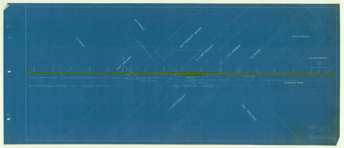 64132, [Beaumont, Sour Lake and Western Ry. Right of Way and Alignment - Frisco], General Map Collection