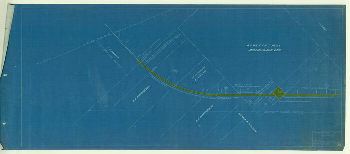 64133, [Beaumont, Sour Lake and Western Ry. Right of Way and Alignment - Frisco], General Map Collection