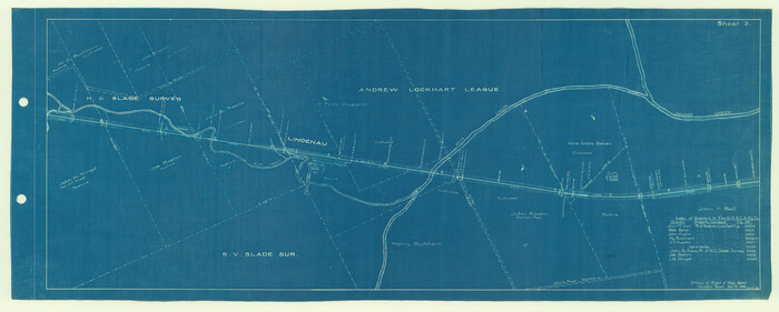 64185, [Galveston, Harrisburg & San Antonio Railroad from Cuero to Stockdale], General Map Collection