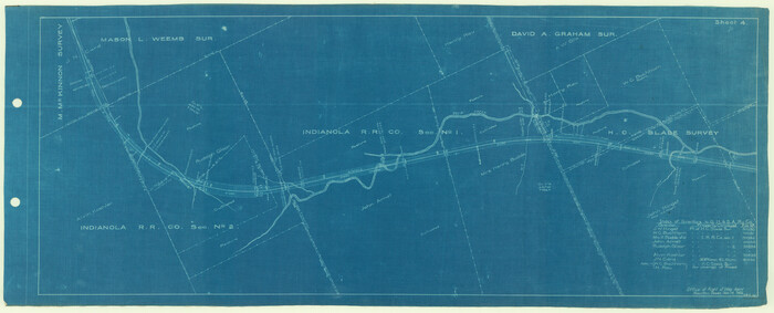 64186, [Galveston, Harrisburg & San Antonio Railroad from Cuero to Stockdale], General Map Collection