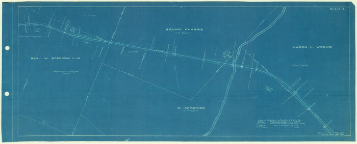64187, [Galveston, Harrisburg & San Antonio Railroad from Cuero to Stockdale], General Map Collection