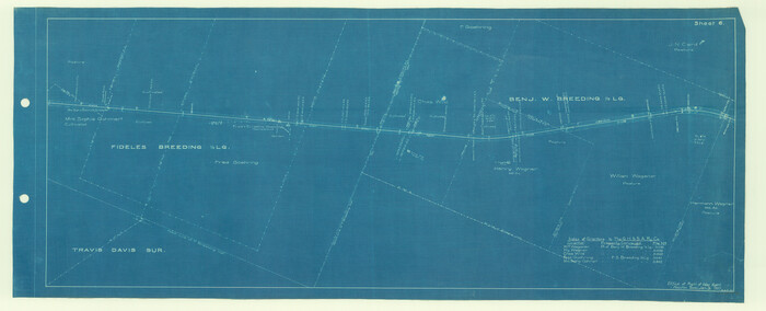 64188, [Galveston, Harrisburg & San Antonio Railroad from Cuero to Stockdale], General Map Collection