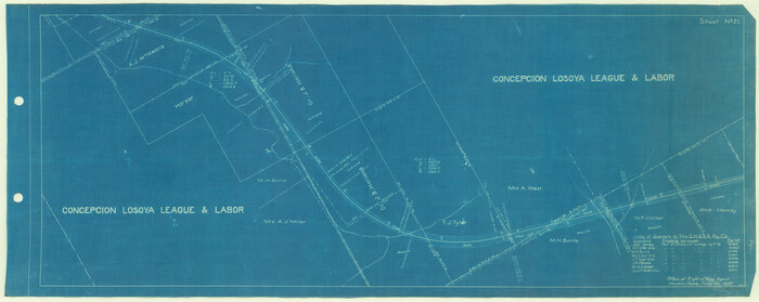 64203, [Galveston, Harrisburg & San Antonio Railroad from Cuero to Stockdale], General Map Collection