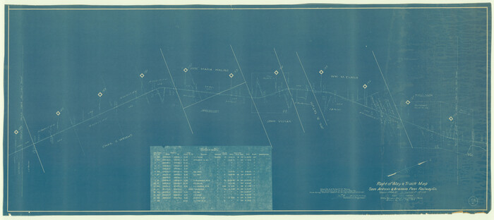 64216, Right of Way & Track Map, San Antonio & Aransas Pass Railway Co., General Map Collection