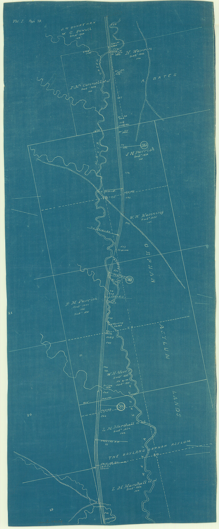 64234, [Texas & Pacific Railway through Callahan County], General Map Collection