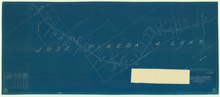 64249, Right of Way and Track Map, International & Gt. Northern Ry. Operated by the International & Gt. Northern Ry. Co., Gulf Division, General Map Collection