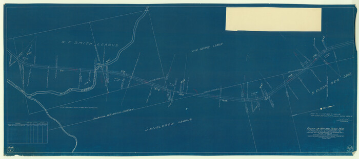 64252, Right of Way and Track Map, International & Gt. Northern Ry. Operated by the International & Gt. Northern Ry. Co., Gulf Division, General Map Collection