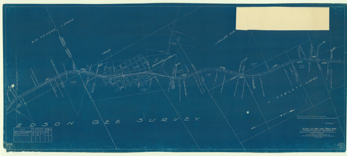 64253, Right of Way and Track Map, International & Gt. Northern Ry. Operated by the International & Gt. Northern Ry. Co., Gulf Division, General Map Collection