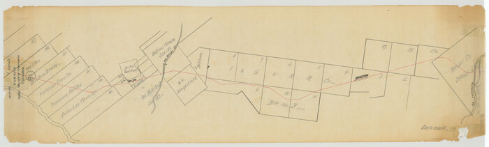 64290, Location from Del Rio to Johnstone, Southern Pacific Railway Co., General Map Collection