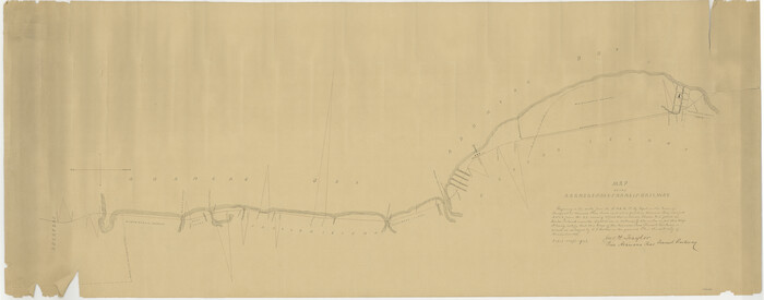 64369, Map of the Aransas Pass Transit Railway, General Map Collection
