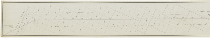 64389, [Map of the Fort Worth & Denver City Railway, Hartley County, Texas], General Map Collection