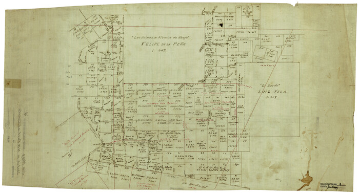 6440, Jim Hogg County Rolled Sketch 4, General Map Collection