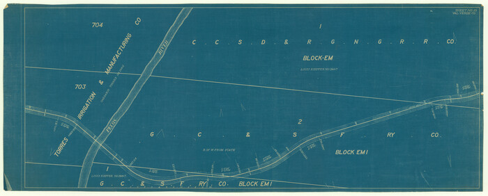 64402, [Galveston, Harrisburg & San Antonio Railway], General Map Collection