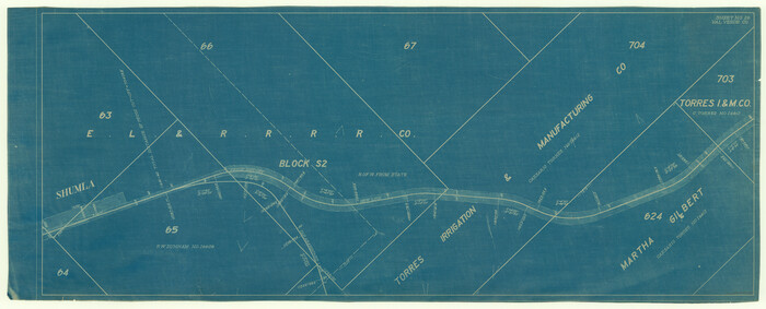 64403, [Galveston, Harrisburg & San Antonio Railway], General Map Collection