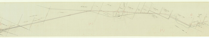 64413, [Map of Chicago, Rock Island & Texas Railway through Tarrant County, Texas], General Map Collection
