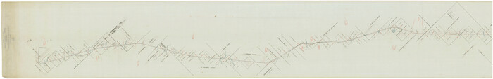 64428, Map of Chicago, Rock Island & Texas Railway through Wise and Tarrant County, Texas, General Map Collection