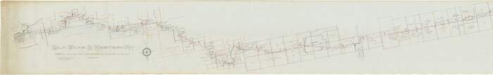 64430, Gulf, Texas & Western Railway, General Map Collection
