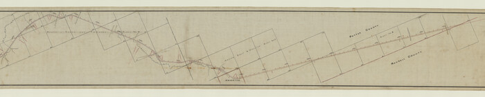 64433, [Map of the Fort Worth & Denver City Railway], General Map Collection
