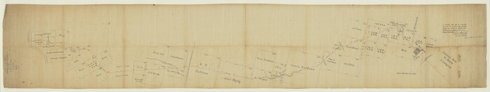 64444, Location Map of Memphis, El Paso & Pacific Railroad through Medina & Uvalde Counties, General Map Collection