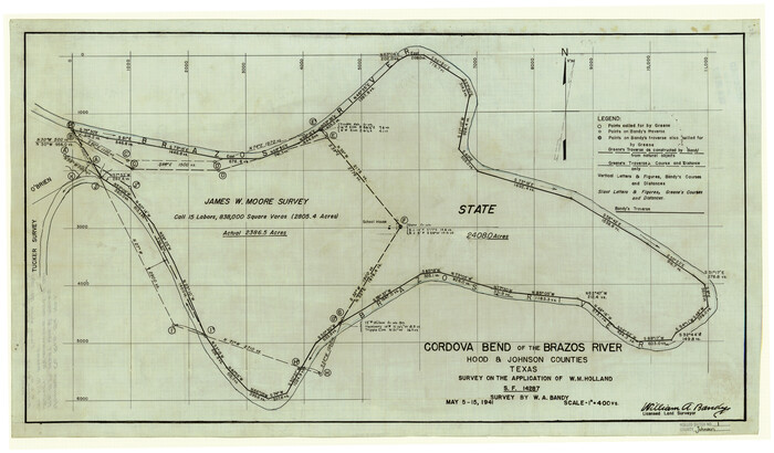6446, Johnson County Rolled Sketch 1, General Map Collection